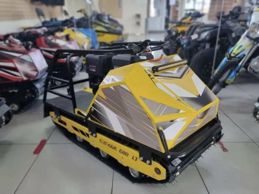 Мотобуксировщик бурлак