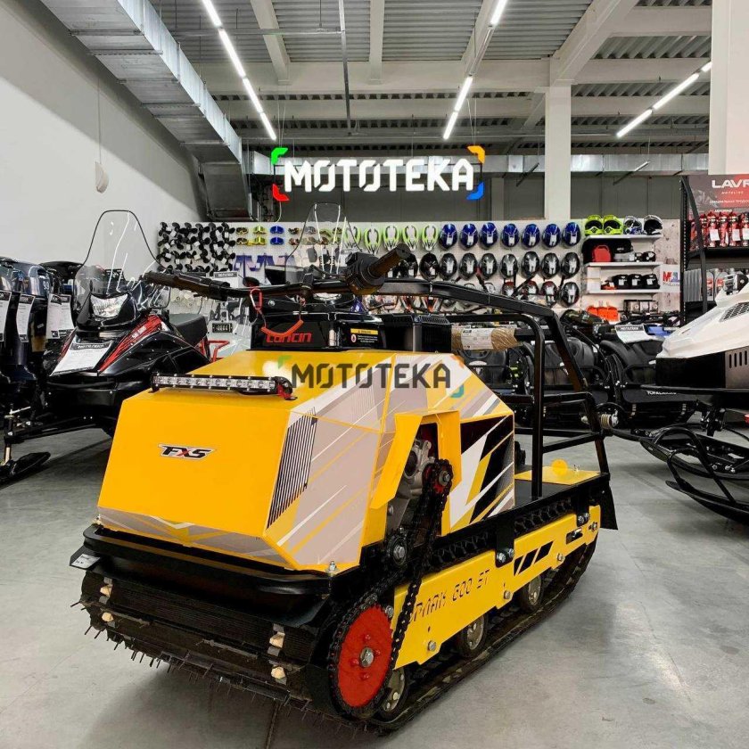 Мотобуксировщик Бурлак 600 St