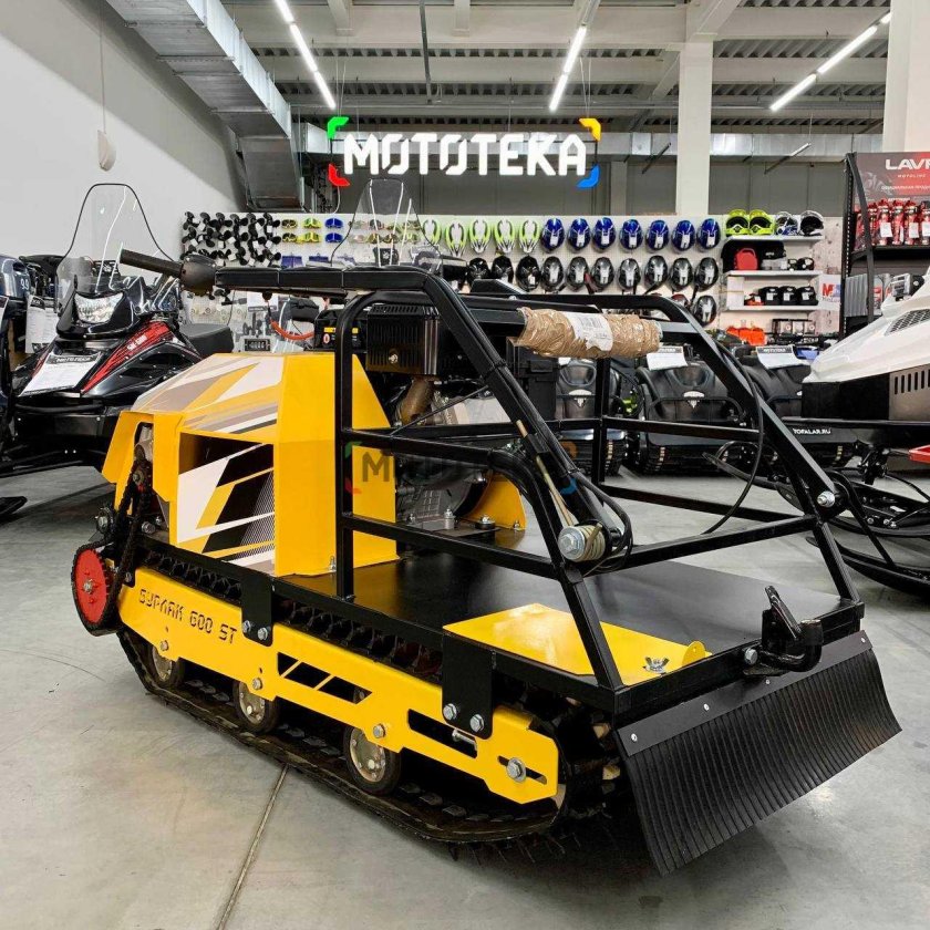 Мотобуксировщик Бурлак 600 St