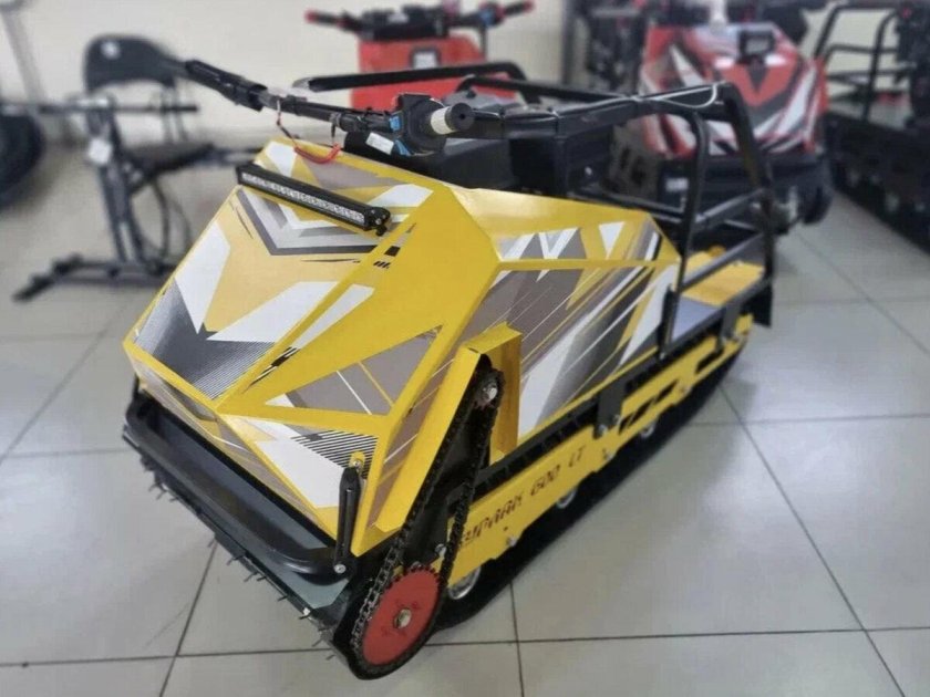 Мотобуксировщик бурлак