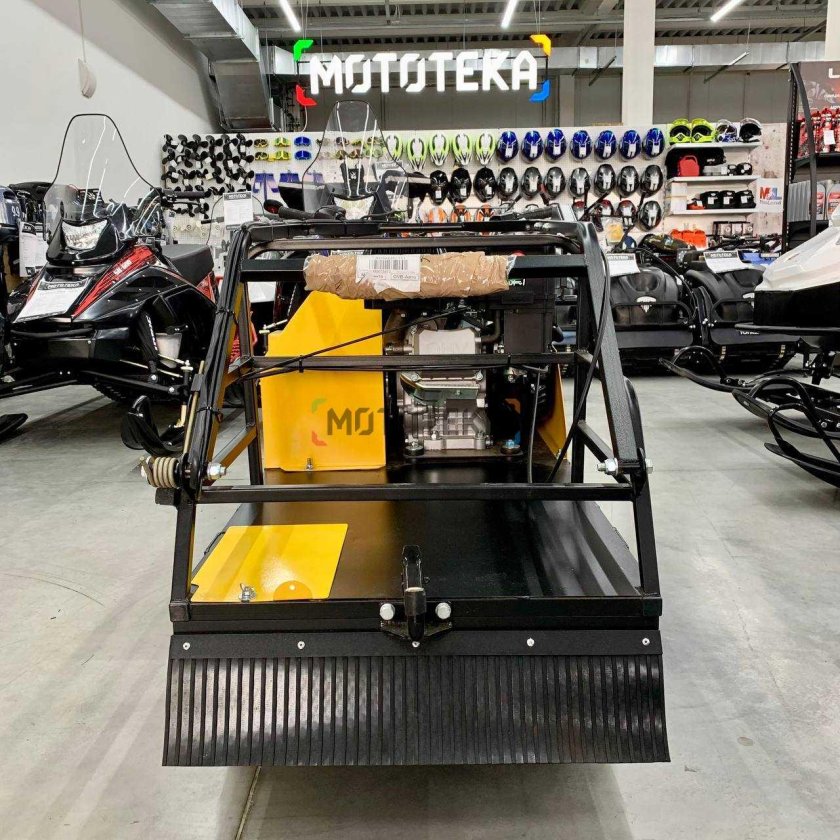 Мотобуксировщик Бурлак 600 St