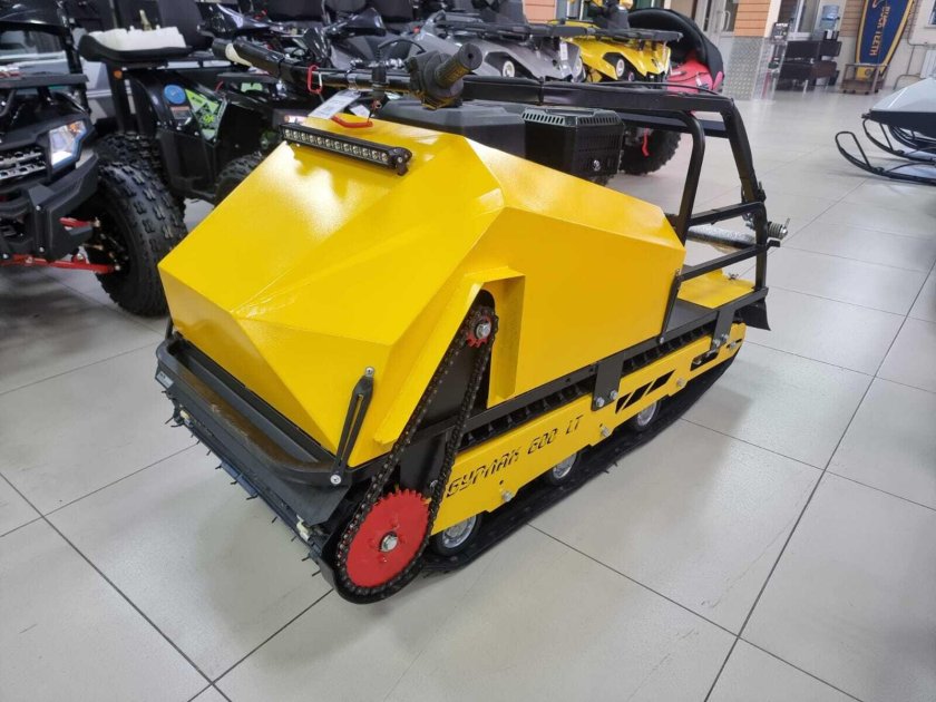 Мотобуксировщик бурлак