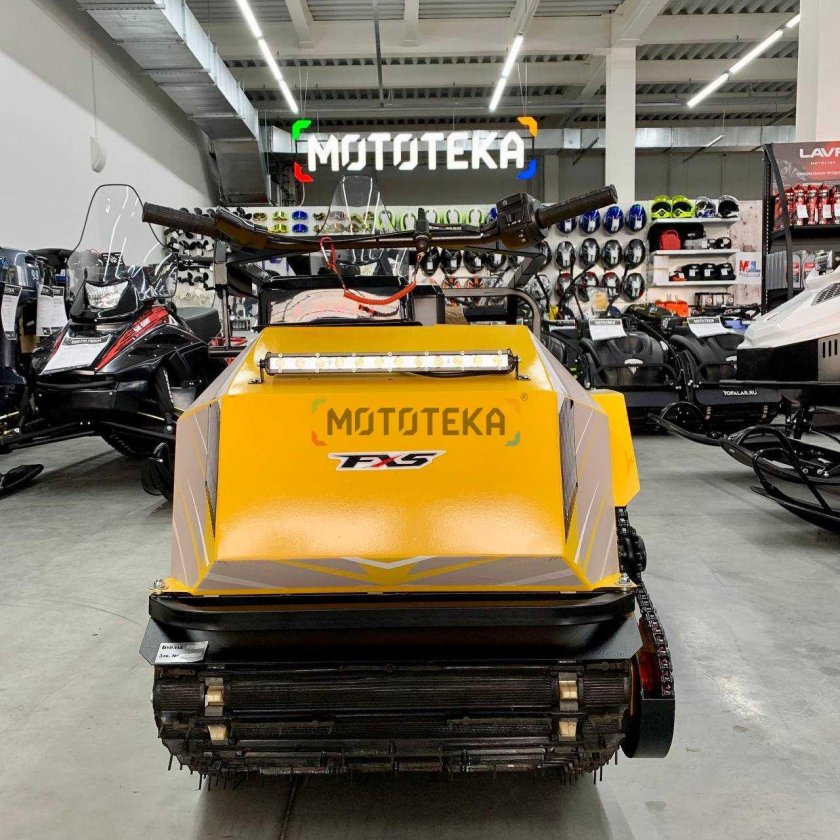 Мотобуксировщик Бурлак 600 St