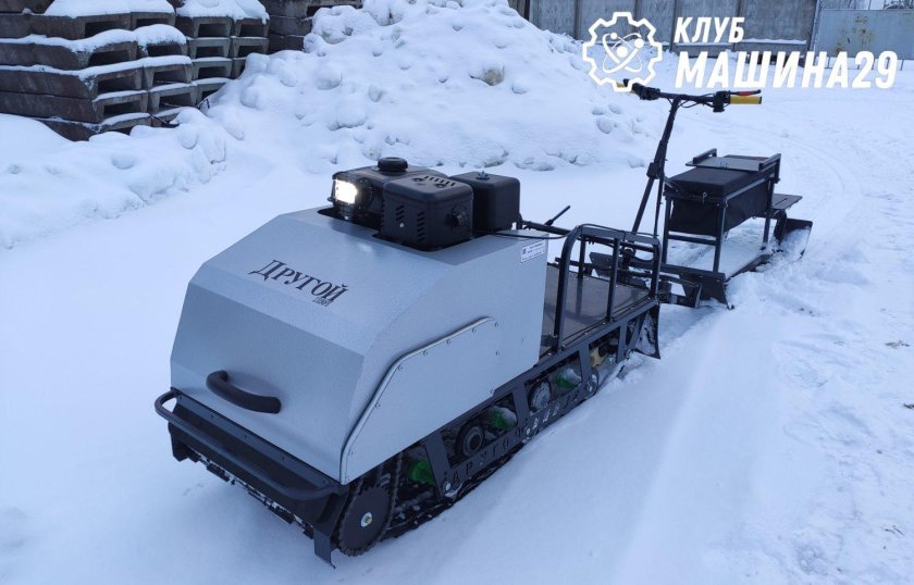 Клуб машина 29 мотобуксировщик друг