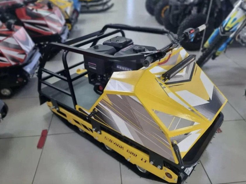 Мотобуксировщик компактный лидер