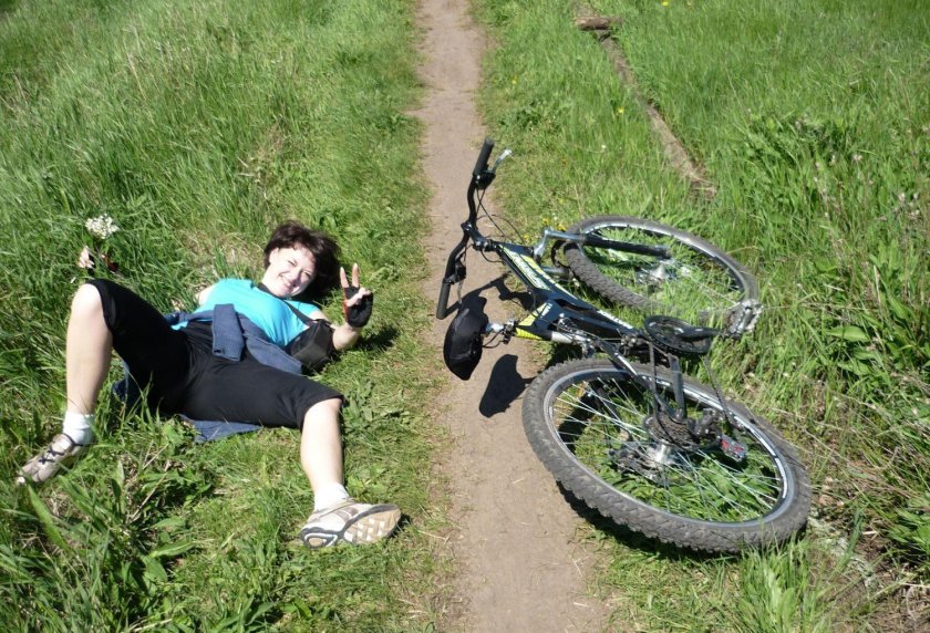 Сломанный велосипед