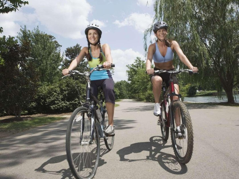 Прогулка на велосипеде