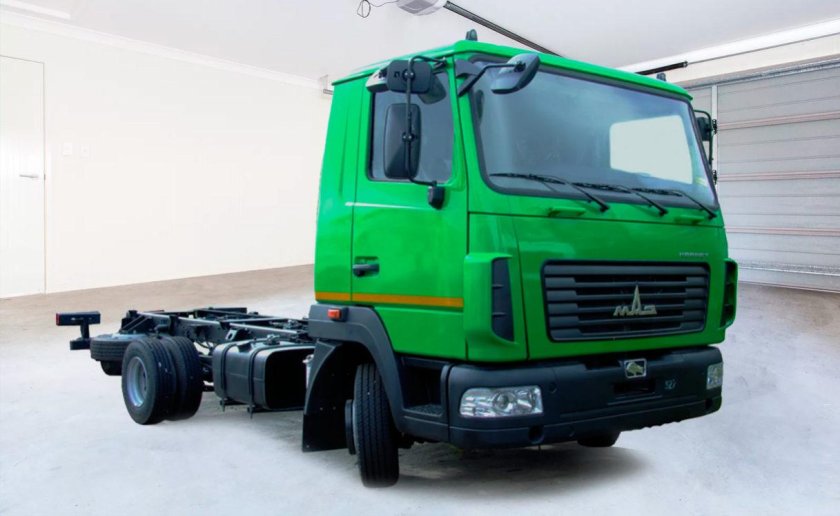 Шасси МАЗ-5550