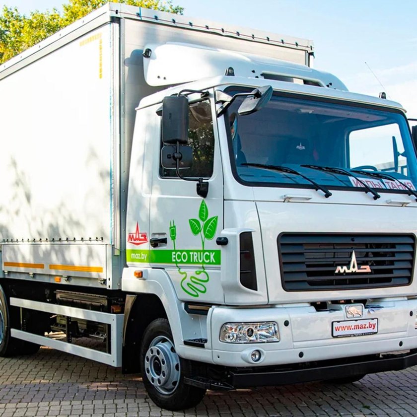 Электрический грузовик МАЗ