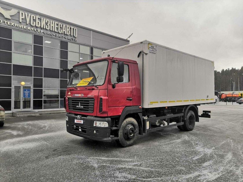 Маз 5340 изотермический фургон