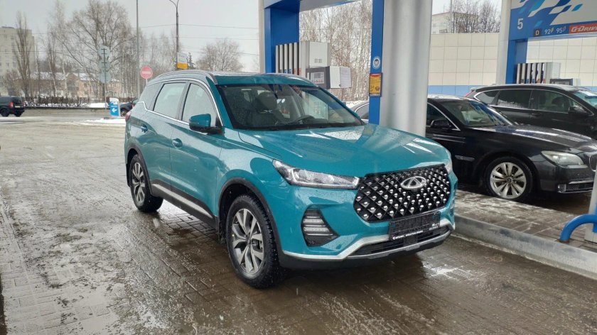 Chery Tiggo 7 бирюзовый