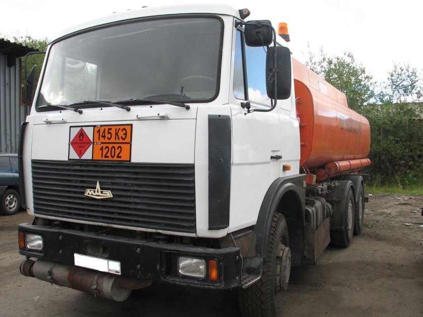 Маз бензовоз