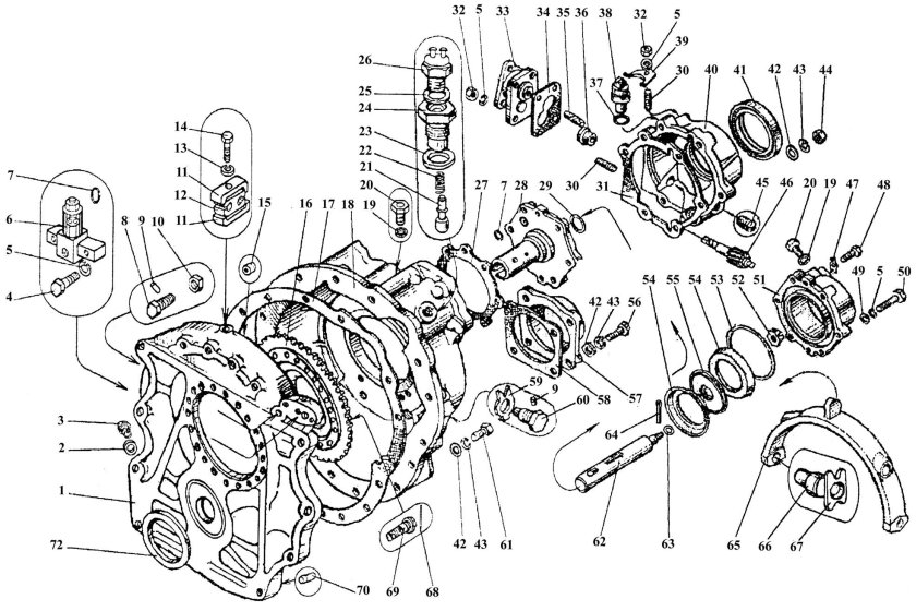 КПП 238вм с демультипликатором