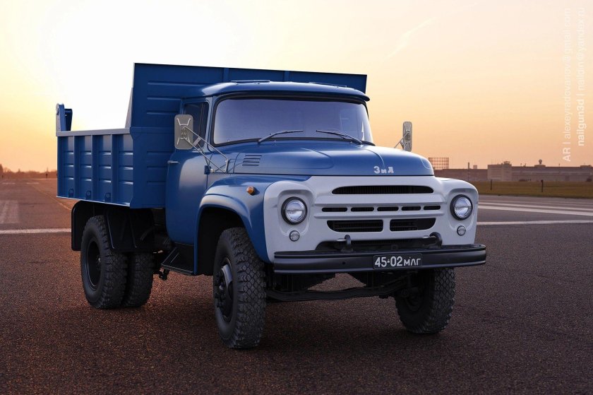 ЗИЛ ММЗ 555 4502