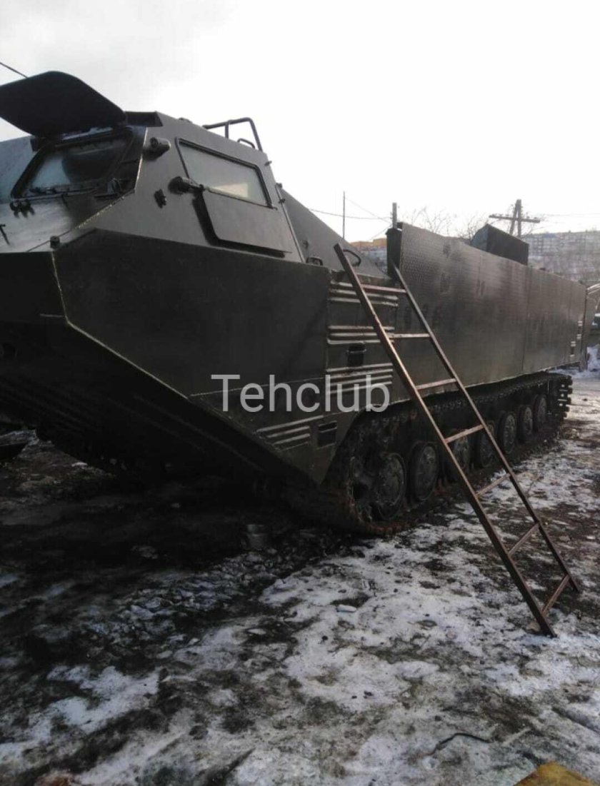 Плавающий транспортер птс 2