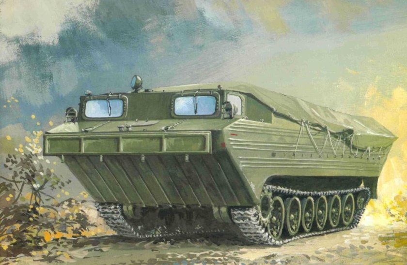 ПТС-2 плавающий Транспортер