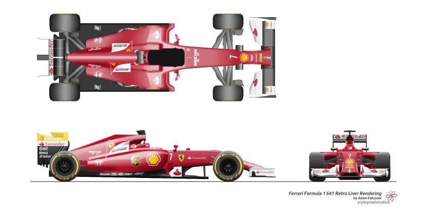Болиды Ferrari f1