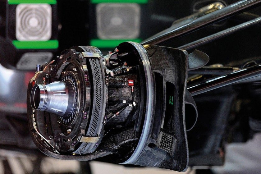 Двигатель болида ф1