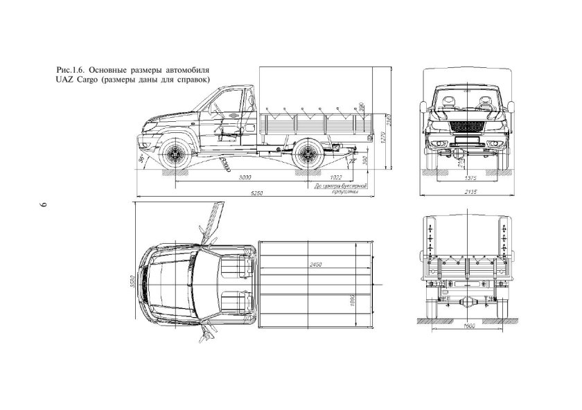 Колесная база УАЗ Патриот