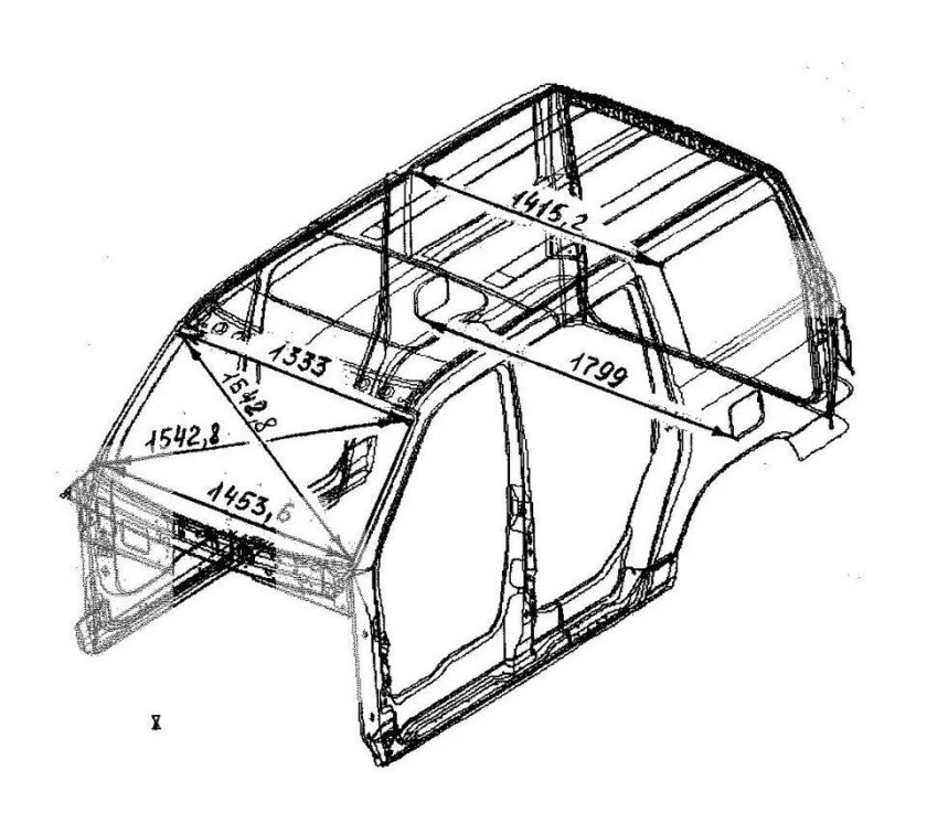 УАЗ Патриот 3163 габариты