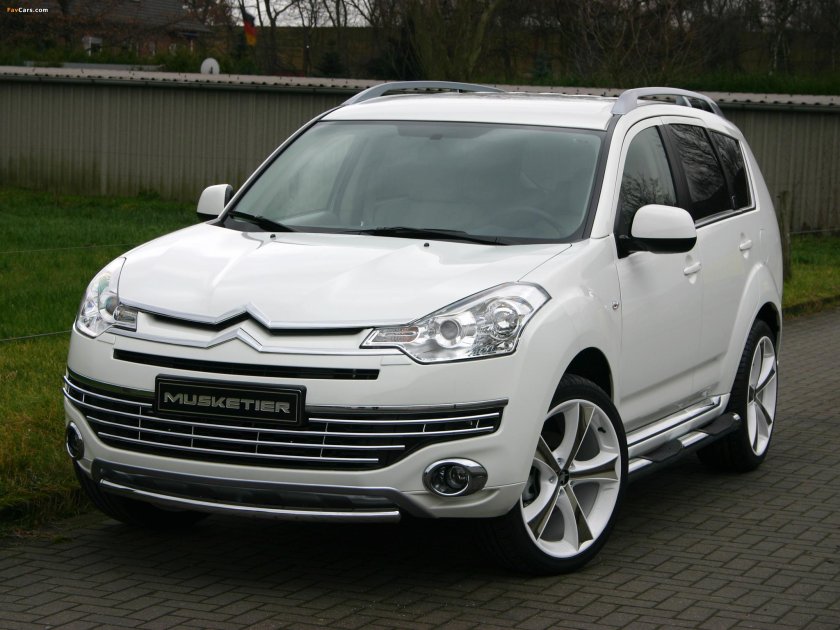 Ситроен с Кроссер 2011 белый