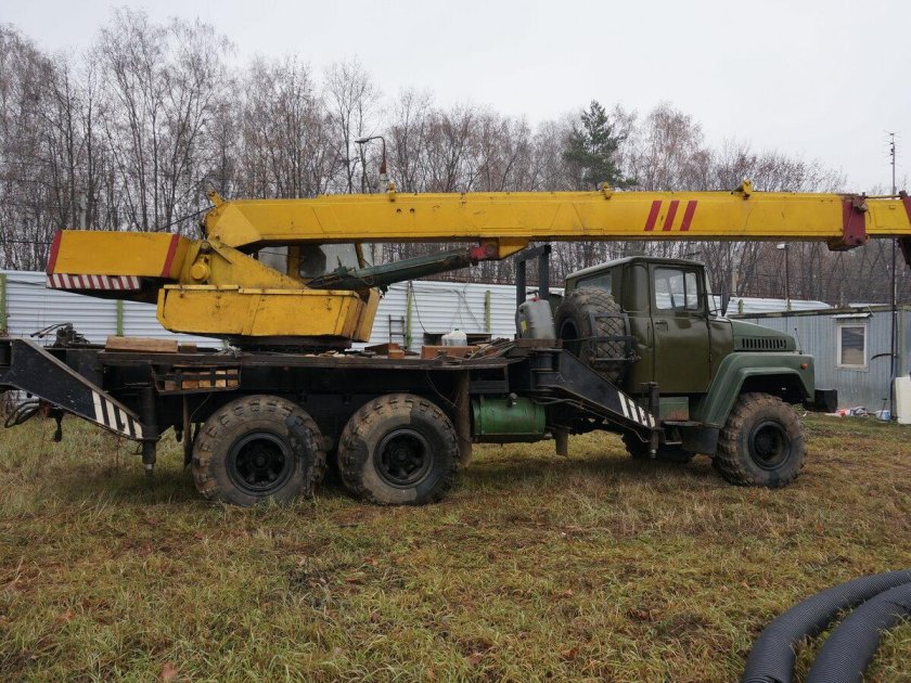 Кран КРАЗ кс3575