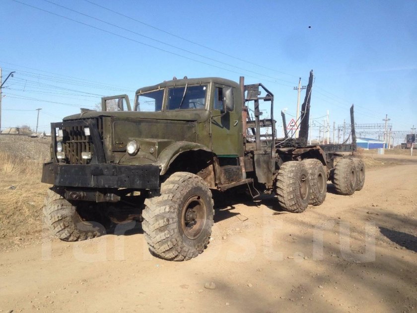 КРАЗ 255 лесовоз