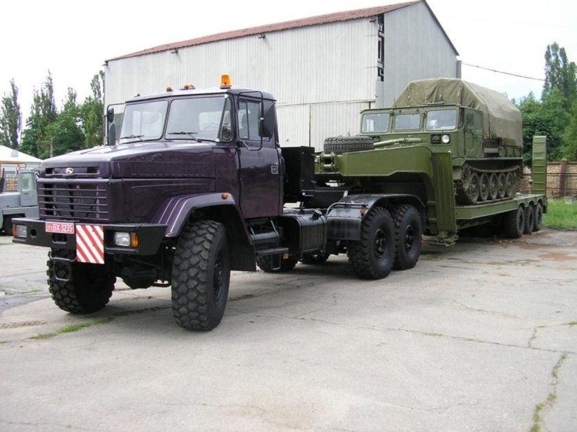 КРАЗ 6446 седельный тягач