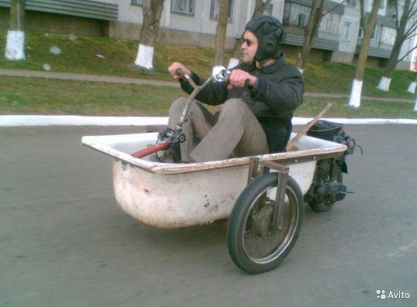 Тележка прикол