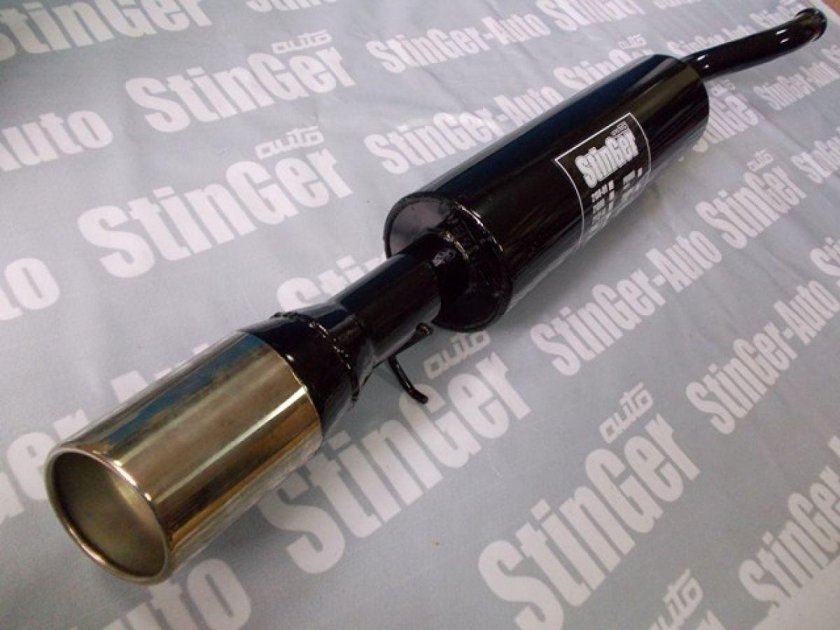 Глушитель Стингер на ВАЗ 2112
