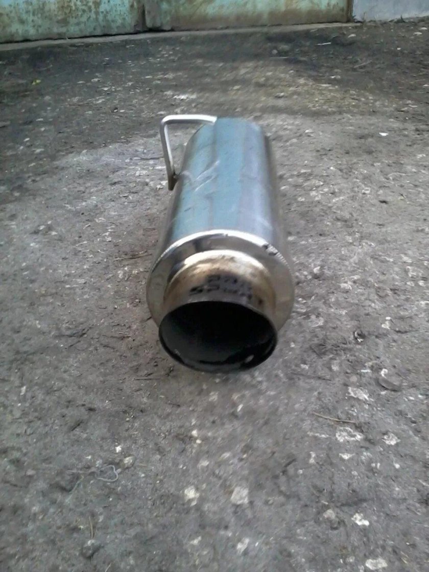 Глушитель про спорт на ВАЗ 2114