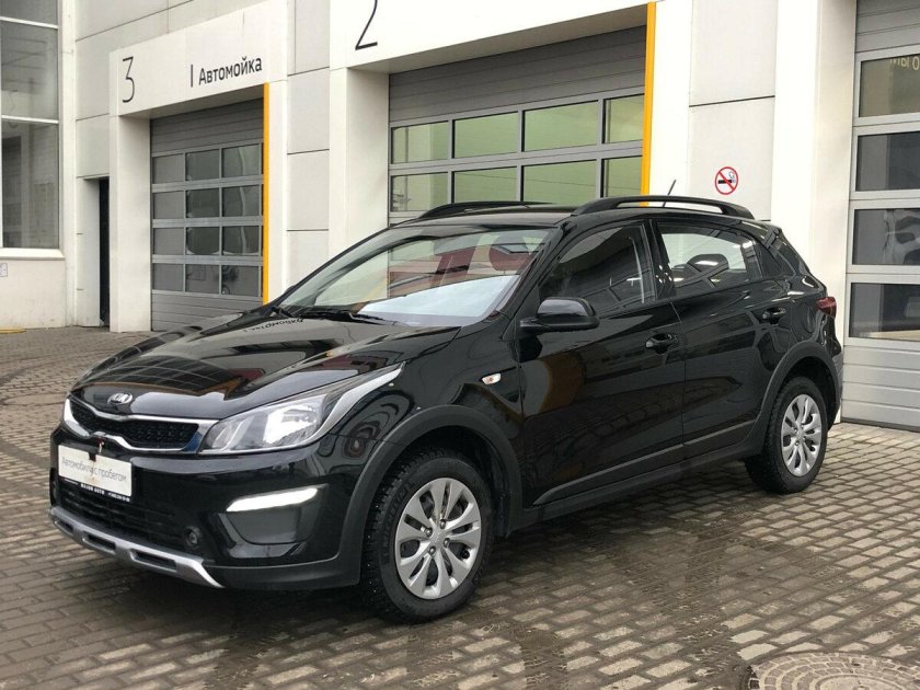 Kia Rio x черная