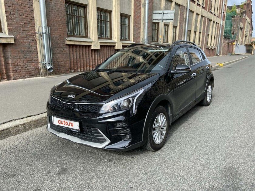 Киа Рио 2021 года черная