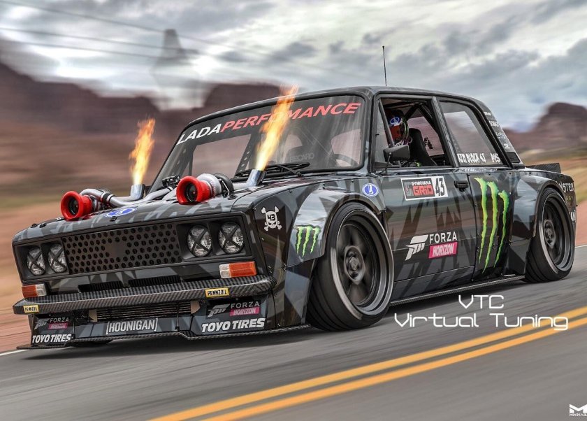 ВАЗ 2106 Кен блок