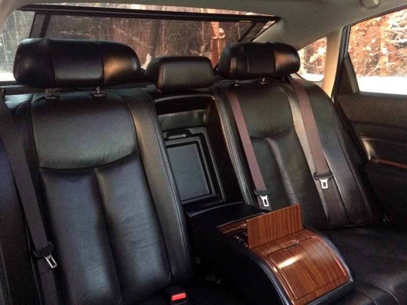 Teana j32 салон сзади