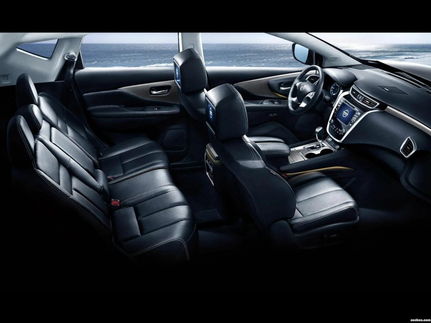 Ниссан Мурано 2020 чёрный салон