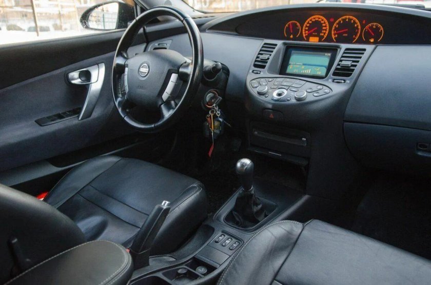 Nissan primera p12 салон