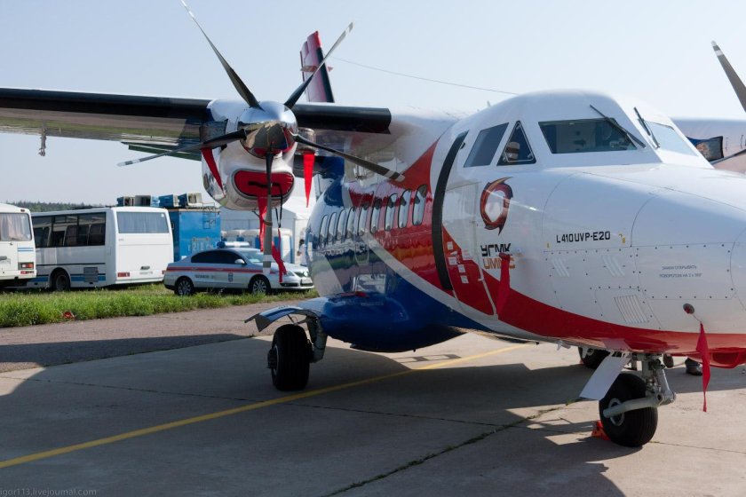 Самолет l-410 узга