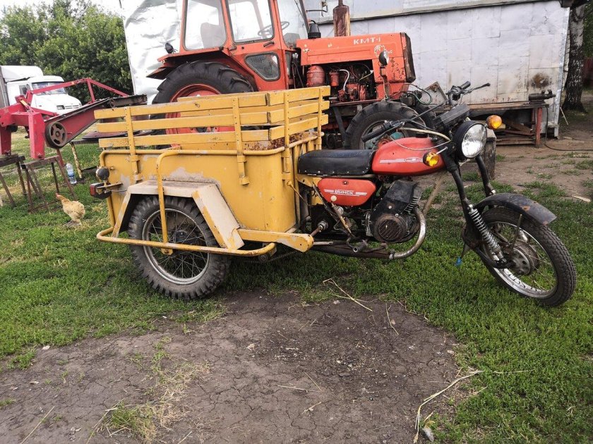 Грузовой мотоцикл (мототележка) с-3.901.