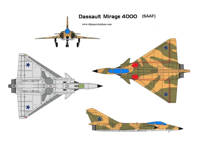 Мираж 4000 чертеж