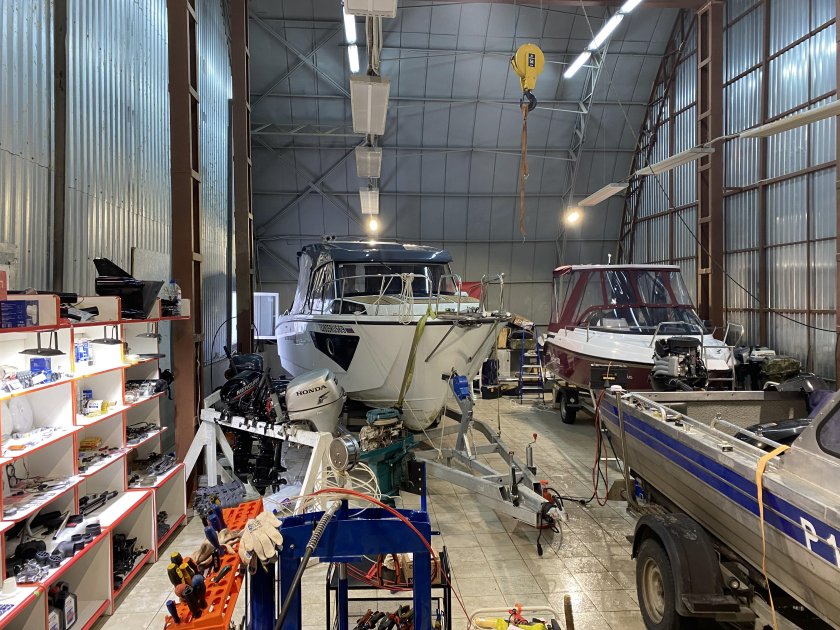 Лодки на Московской Краснодар