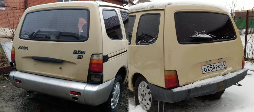 Лада 2120 сзади