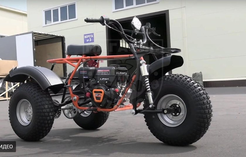 Трицикл сафари-3l-8+ Тритон