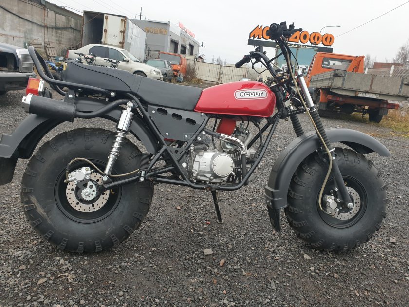 Внедорожный мотоцикл Скаут 125