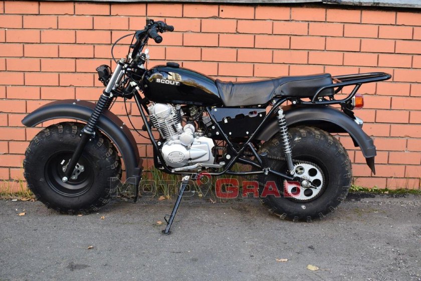 Мотоцикл внедорожный Скаут-3v-200