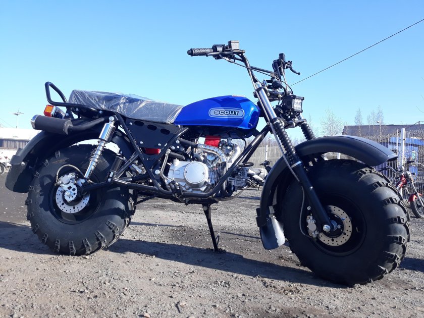 Мотоцикл внедорожный Скаут-3-125