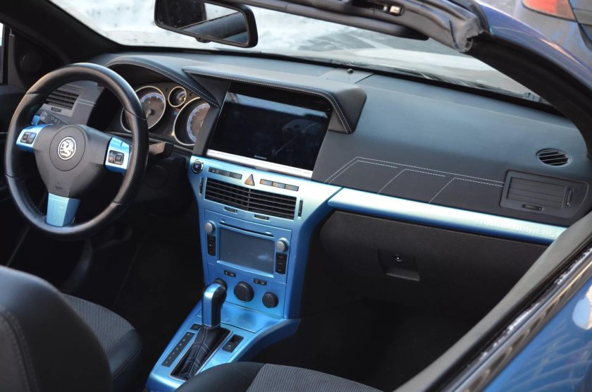 Опель астра h тюнинг салона