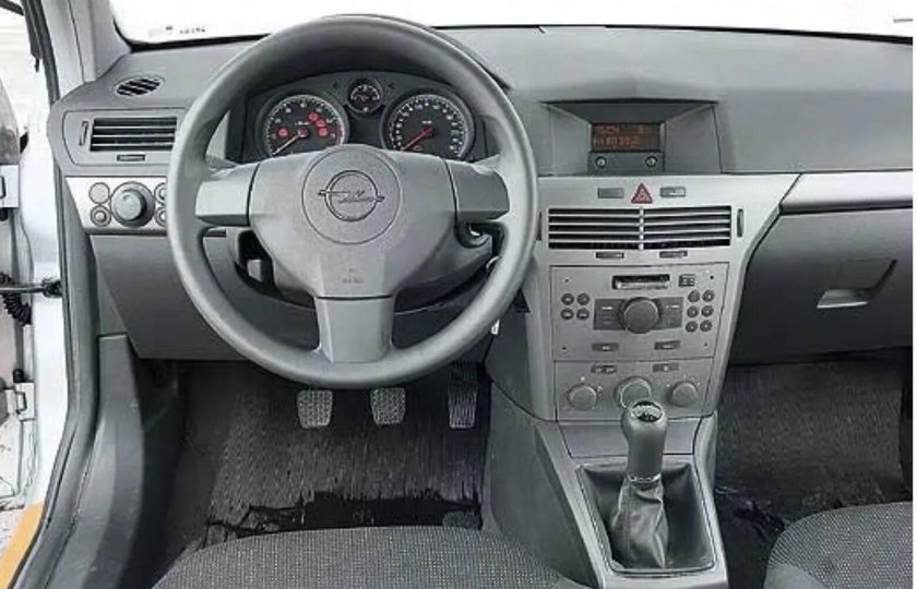 Opel Astra h 2007 салон