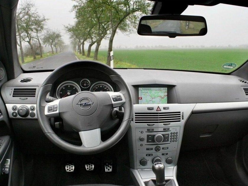 Opel Astra h 2008 салон