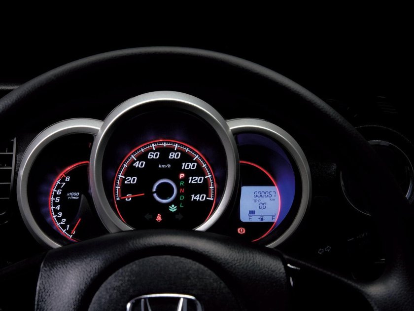 Хонда фит 2014 приборная панель